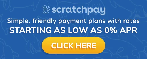 Simple payment plans with rates starting as low as 0% APR, click here to learn more